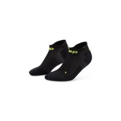 Damskie krótkie skarpety kompresyjne sportowe Core Run stopki Ultralight CEP. Czarne skarpety CEP, bez wzorów, z elastanu. Za 69.00 zł.