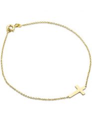 Revoni Złota bransoletka z elementem ozdobnym rozmiar: onesize. Żółte bransoletki Revoni, złote. Za 565.99 zł.