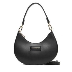 Torebka Lacoste. Czarne torebki klasyczne Lacoste, bez wzorów, bez dodatków. Za 599.99 zł.