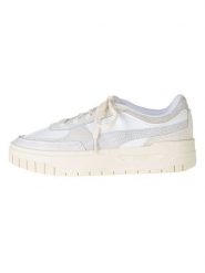 Puma Skórzane sneakersy "Cali Dream Thrifted" w kolorze biało-kremowym rozmiar: 40. Białe trampki Puma, bez wzorów, z materiału, bez zapięcia. Za 272.31 zł.