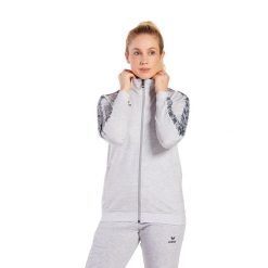 Damska bluza dresowa Erima Essential Team. Szare bluzy Erima, l, bez wzorów, z dresówki, bez kaptura. Za 258.50 zł.