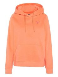 Chiemsee Bluza w kolorze pomarańczowym rozmiar: M. Pomarańczowe bluzy Chiemsee, m, bez wzorów, z bawełny, z kapturem. Za 144.92 zł.