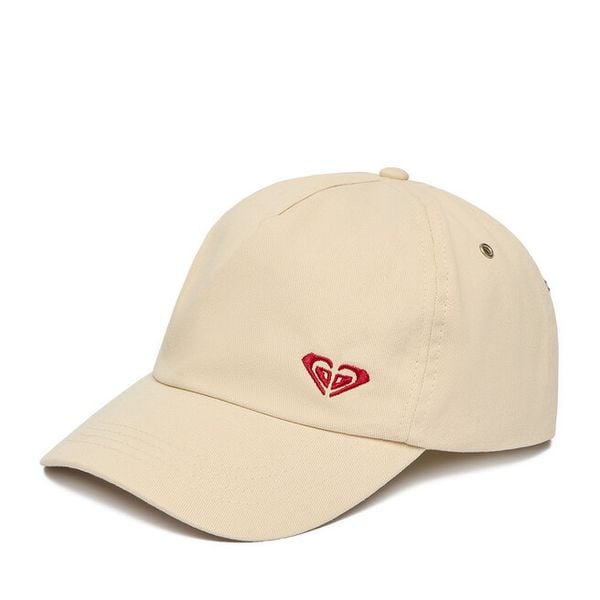 Czapka z daszkiem Roxy. Brązowe czapki Roxy, bez wzorów. Za 49.99 zł.