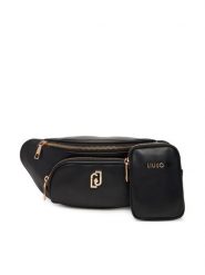 Liu Jo Saszetka nerka M Bumbag AF5178 E0077 Czarny. Czarne torebki klasyczne Liu Jo, bez wzorów, ze skóry, bez dodatków. Za 539.99 zł.