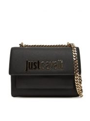 Just Cavalli Torebka 78RA4BB2 ZS766 Czarny. Czarne torebki klasyczne Just Cavalli, bez wzorów, ze skóry, bez dodatków. Za 489.99 zł.
