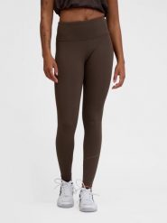 Legginsy court femme Hummel Court. Brązowe legginsy Hummel, s, bez wzorów, z materiału. Za 215.00 zł.