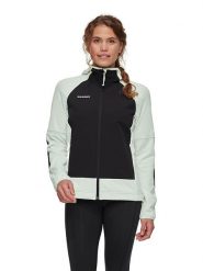 Mammut Kurtka funkcyjna "Massone ML" w kolorze zielonym rozmiar: M. Zielone kurtki sportowe Mammut, m, bez wzorów, z syntetyku, bez kaptura, outdoorowe. Za 434.95 zł.