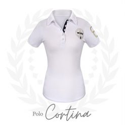 Koszulka polo do jazdy konnej damska JD ATTACK Cortina. Białe koszulki polo JD ATTACK, xl, bez wzorów, bez kołnierzyka, bez ramiączek. Za 99.00 zł.