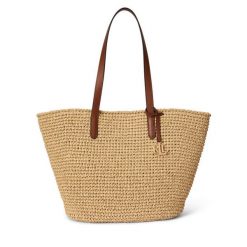 Torebka LAUREN RALPH LAUREN. Brązowe shopper Lauren Ralph Lauren, bez wzorów, bez dodatków. Za 1,199.00 zł.