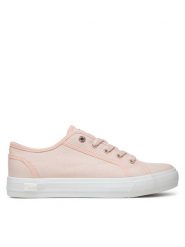 Lee Tenisówki Ava C Women Low 50251009 .78D Różowy. Czerwone trampki Lee, bez wzorów, z materiału, bez zapięcia. Za 119.99 zł.