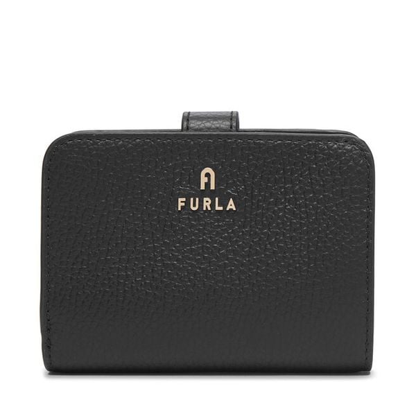 Portfel Furla. Czarne portfele Furla, bez wzorów. Za 674.99 zł.