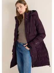 Cecil Płaszcz pikowany w kolorze fioletowym rozmiar: XXL. Różowe płaszcze Cecil, xxl, bez wzorów, bez kaptura. Za 431.78 zł.