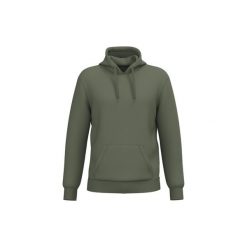 Bluza z kapturem Kariban. Niebieskie bluzy KARIBAN, xl, bez wzorów, z bawełny, z kapturem. Za 158.50 zł.