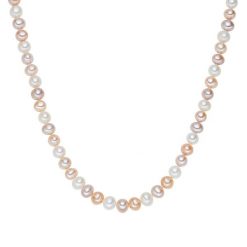 Valero Pearls Naszyjnik z pereł srebro wysokiej próby Perła hodowlana słodkowodna srebrny Naszyjniki 1 ct Damski. Szare naszyjniki Valero Pearls, z perłą, srebrne. Za 378.99 zł.