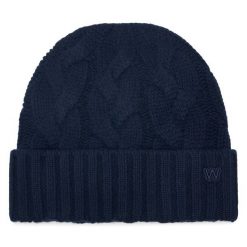Czapka z daszkiem Weekend Max Mara. Niebieskie czapki Weekend Max Mara, bez wzorów. Za 544.99 zł.