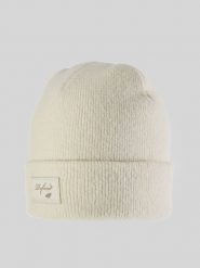 4F Czapka zimowa damska - kremowa Uniwersalny. Białe czapki 4f, bez wzorów, z dzianiny. Za 49.99 zł.