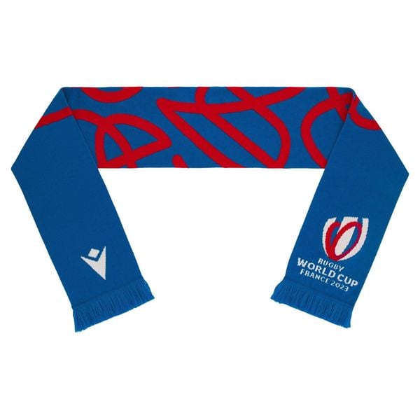 Szalik Macron RWC France 2023. Czerwone szaliki Macron, bez wzorów, eleganckie. Za 126.00 zł.