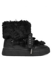 Guess Śniegowce FLFUEK FUR10 Czarny. Czarne trapery i śniegowce Guess, z materiału. Za 819.99 zł.