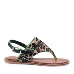 Sandały Sergio Bardi. Brązowe sandały Sergio Bardi, bez wzorów, bez obcasa, na płaskiej podeszwie, bez zapięcia. Za 99.99 zł.