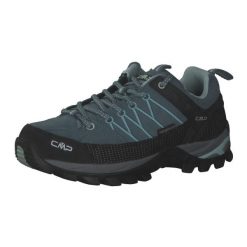 Buty trekkingowe damskie CMP Rigel Mid Wmn WP. Czarne trekkingi CMP, z materiału, przed kostkę, outdoorowe. Za 394.60 zł.