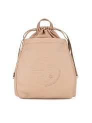 Beverly Hills Polo Club Plecak BHPC-K-041-06 Beżowy. Brązowe plecaki Beverly Hills Polo Club, bez wzorów, z materiału. Za 249.99 zł.