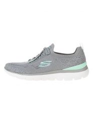 Skechers Sneakersy "Summits" w kolorze szarym rozmiar: 39. Szare trampki Skechers, bez wzorów, bez zapięcia. Za 214.70 zł.