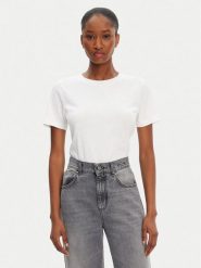 Marciano Guess T-Shirt 5RGI02 6298A Biały Regular Fit. Białe t-shirty Marciano Guess, m, z aplikacjami, z bawełny, bez kołnierzyka, bez ramiączek. Za 139.99 zł.