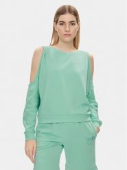 Liu Jo Bluza MA4385 F0873 Zielony Regular Fit. Zielone bluzy Liu Jo, s, bez wzorów, z bawełny, bez kaptura. Za 309.99 zł.