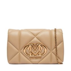 Torebka LOVE MOSCHINO. Brązowe torebki klasyczne Love Moschino, bez wzorów, bez dodatków. Za 789.99 zł.