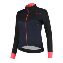 Zimowa softshellowa kurtka rowerowa damska Rogelli CONTENTA. Brązowe kurtki sportowe Rogelli, na zimę, xl, bez wzorów, bez kaptura, rowerowe. Za 279.00 zł.