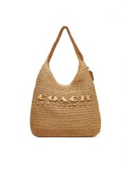 Coach Torebka Brooklyn CAL99 Beżowy. Brązowe torebki klasyczne Coach, bez wzorów, z tworzywa sztucznego, bez dodatków. Za 1,499.00 zł.