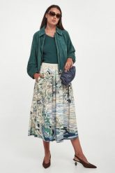 Spódnica midi Adepto WEEKEND MAX MARA. Spódnice Weekend Max Mara, bez wzorów, midi. Za 1,479.00 zł.