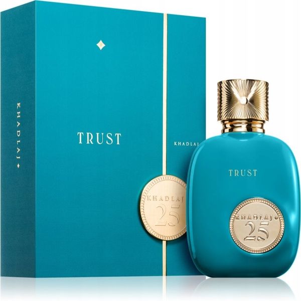25 Trust 100 ml EDP woda perfumowana męska. Perfumy męskie Khadlaj. Za 165.68 zł.