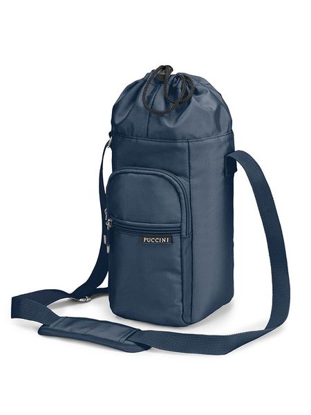 Puccini Torba w kolorze granatowym na butelki - 10,5 x 29,5 x 13,5 cm rozmiar: onesize. Niebieskie torby na ramię Puccini, bez wzorów, z materiału, na ramię, bez dodatków. Za 78.47 zł.