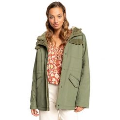 Kurtka zimowa damska Billabong So Easy parka. Zielone parki Billabong, na zimę, xs, bez kaptura. Za 328.00 zł.
