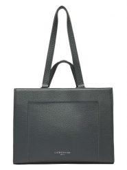 LIEBESKIND BERLIN Skórzana torebka w kolorze szarym - 33 x 24,5 x 11,5 cm rozmiar: onesize. Czarne torby na ramię Liebeskind Berlin, bez wzorów, z materiału, na ramię, bez dodatków. Za 550.36 zł.