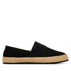 Espadryle Gant. Czarne espadryle GANT, bez wzorów, bez obcasa, bez zapięcia. Za 369.99 zł.