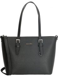 Charm Torebka w kolorze czarnym - 33 x 23 x 12 cm rozmiar: onesize. Czarne torby na ramię Charm, bez wzorów, z materiału, na ramię, bez dodatków. Za 124.45 zł.