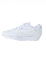 Reebok Sneakersy "Rewind Run" w kolorze białym rozmiar: 39. Białe trampki Reebok, bez wzorów, z materiału, bez zapięcia. Za 127.95 zł.