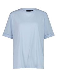 CMP Koszulka w kolorze błękitnym rozmiar: 38. Niebieskie bluzki CMP, bez wzorów, z bawełny, bez kołnierzyka, bez ramiączek. Za 48.16 zł.