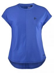 Craft Koszulka sportowa "Core Essence" w kolorze niebieskim rozmiar: M. Niebieskie koszulki sportowe Craft, bez wzorów, bez ramiączek, outdoorowe. Za 79.21 zł.