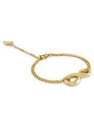Guess Bransoletka JUBB05 050JW Złoty. Żółte bransoletki Guess, metalowe. Za 209.99 zł.