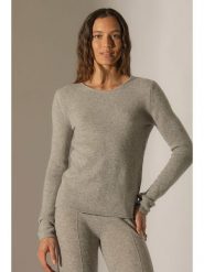 Perfect Cashmere Kaszmirowy sweter "Marya" w kolorze jasnoszarym rozmiar: L. Szare swetry Perfect Cashmere, l, bez wzorów, z kaszmiru, bez ramiączek. Za 434.99 zł.