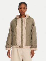 Weekend Max Mara Kurtka przejściowa Arles 2525486031 Beżowy Regular Fit. Brązowe kurtki Weekend Max Mara, bez wzorów, z syntetyku, bez kaptura. Za 2,379.00 zł.
