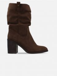 Wrangler Botki "Judy" w kolorze brązowym rozmiar: 37. Brązowe botki Wrangler, bez wzorów, bez obcasa, bez zapięcia. Za 239.95 zł.