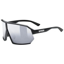 Okulary sportowe Uvex Sportstyle 237. Czarne okulary przeciwsłoneczne UVEX, bez wzorów, casualowe. W wyprzedaży za 315.50 zł.