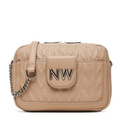 Torebka Nine West. Brązowe torebki klasyczne Nine West, bez wzorów, bez dodatków. Za 299.99 zł.