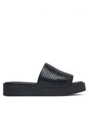 Vagabond Shoemakers Klapki Danya 6204-025-20 Czarny. Czarne klapki Vagabond Shoemakers, bez wzorów, ze skóry, bez obcasa. Za 519.99 zł.