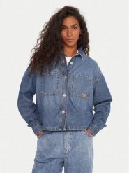 Roxy Koszula jeansowa Another Reflect ERJWT03704 Niebieski Regular Fit. Niebieskie koszule Roxy, xs, bez wzorów, z bawełny, bez kołnierzyka, bez ramiączek. Za 299.99 zł.