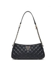 Guess Torebka HWQG87 48160 Czarny. Czarne torebki klasyczne Guess, z aplikacjami, ze skóry, bez dodatków. Za 299.99 zł.